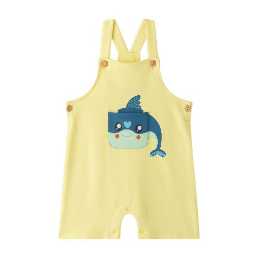 Picture of BABY BOY'S TERRY CLOTH DUNGAREES