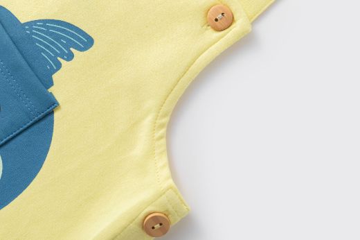 Picture of BABY BOY'S TERRY CLOTH DUNGAREES