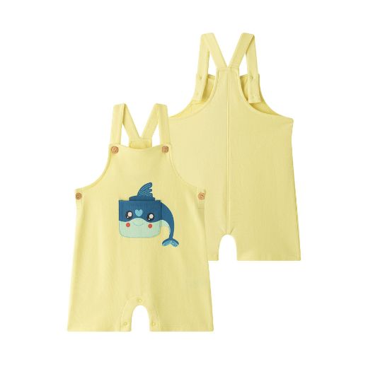 Picture of BABY BOY'S TERRY CLOTH DUNGAREES